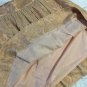 NWT Banana Republic BR Monogram Collection Full Metallic Skirt 6 Gold