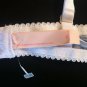 Victoria's Secret Sexy Padded Push Up Embellished Daisy Apron Babydoll White 36B