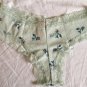NWT Victoria&acirc;��s Secret SEXY Cheeky Panty M Spring Colors Mint