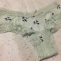 NWT Victoria&acirc;��s Secret SEXY Cheeky Panty M Spring Colors Mint
