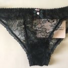NWT Agent Provocateur Unlined Lace Black Hiphugger Panty S 2