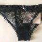 NWT Agent Provocateur Unlined Lace Black Hiphugger Panty S 2