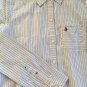 NWT ABERCROMBIE & FITCH A&F Oxford Mint Stripe Button Down Shirt M
