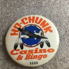 Ho-Chunk Casino & Bingo Vintage 3" Pin Back Button - B-63 *