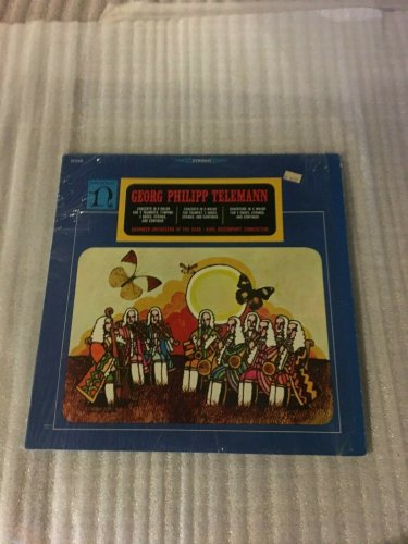 Georg Philipp Telemann Concerto D Major Nonesuch H-71132 Shrink LP~ Vinyl NM- *