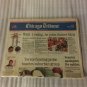 Chicago Tribune Newspaper McGwire "Over The Fence And Into History  9- 9,1998