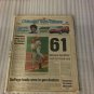CHICAGO Sun-Times NEWSPAPER McGwire Ties Maris' Mark For Home Runs 9-8-1998