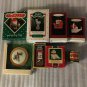 Hallmark Lot Of 8 Ornaments L-113