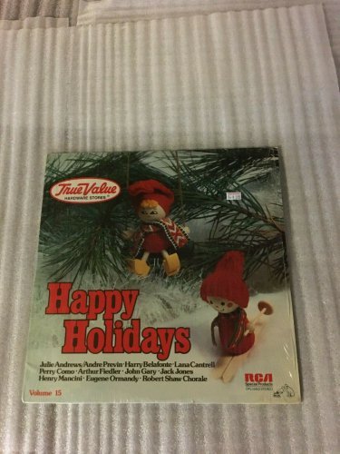 TRUE VALUE Happy Holidays Vol 15~RCA DPL1-0453 Shrink LP~Vinyl VG++ *