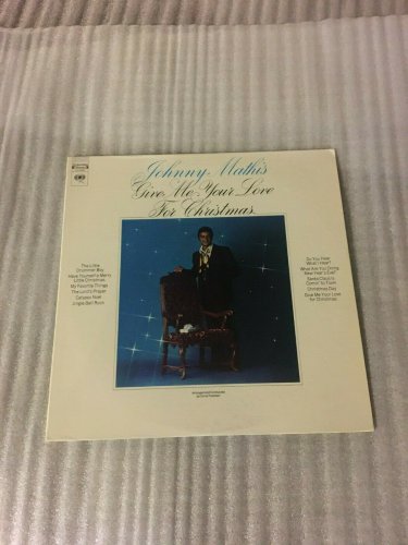 Johnny Mathis Give Me Your Love For Christmas LP-Vinyl VG+ *