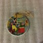 The Disney Collection 1987 SNOW WHITE'S SURPRISE Round Christmas Tree Ornament