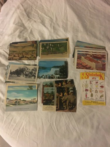38 Lot Postcards Wisc ,IL, NY, Ga Ect. PC-9 *