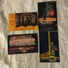 Las Vegas 4 Lot Unused Vintage Postcards PC-3