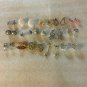 Lot of 15 Vintage Assorted Clip On & Screw Back Earrings J-82 *