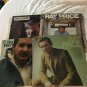 Ray Price Country Lot of 6 LP Records~ Vinyl VG+ to VG++ ~ L-150