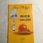 Miss Fluffy's Rice Cookbook Recipes Book Illustrated Vtg Booklet *