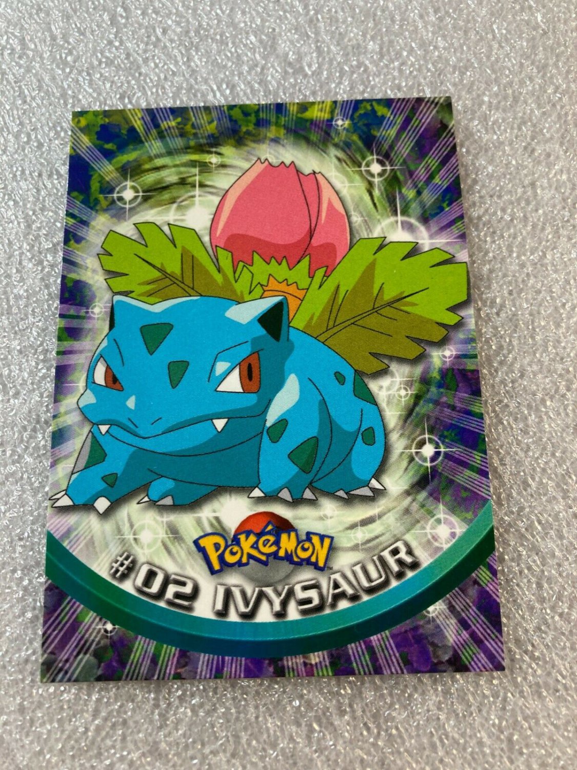 Ivysaur #02 Topps Pokemon TV Animation Edition 1999~ L-32