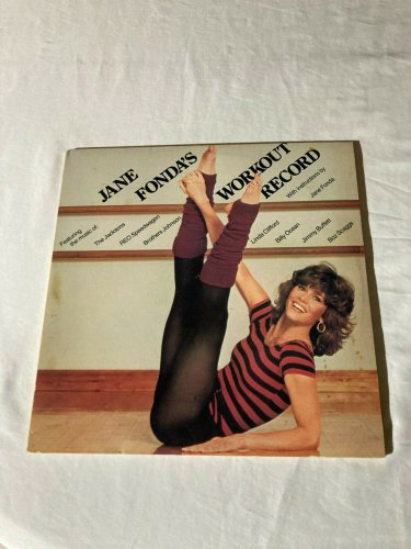 Jane Fonda's Workout Record 2 LP 1982 CX2 38054 LP~Vinyl VG+ to VG++ *