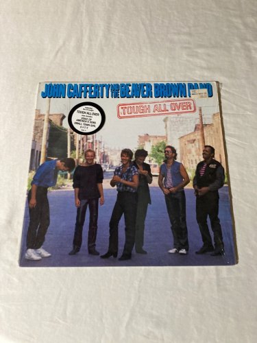 JOHN CAFFERTY & THE BEAVER BROWN BAND Tough All Over FZ 39405 Shrink Lp~Vinyl NM