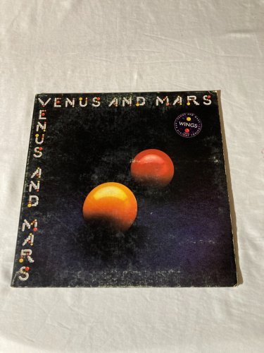 WINGS VENUS MARS LP VINYL RECORD SMAS-11419 No Poster LP ~Viny VG+ *