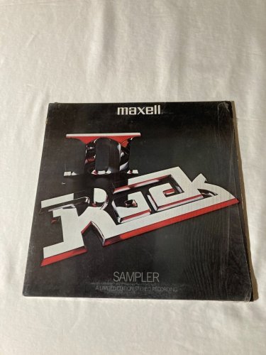 Maxell Rock II Sampler Vinyl LP Record 1980 DPL 1-0466 Shrink LP~Vinyl VG++ *