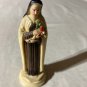 Saint Theresa Vintage Statue Plastic 4.5” Acrylic Teresa~ M-444