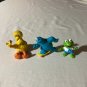 Muppets, Vintage 3 Applause Figures Big Bird- Cookie Monster-Babies Kermit