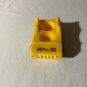 VINTAGE FISHER PRICE LITTLE PEOPLE YELLOW TAXI CAR