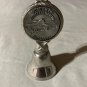 VINTAGE CHICAGO MUSEUM OF SCIENCE INDUSTRY METAL BELL SILVERTONE M-442