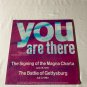 You Are There Historical Reenactment Magna Charta-Gettysburg LP~Vinyl VG++