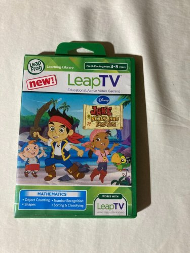 LeapFrog Leap TV 3-5 years Jake & The Never Land Pirates Educational Mathematics