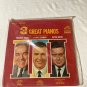 Frankie Carle Floyd Cramer Peter Nero - 3 Great Pianos LSP 2721 LP~ Vinyl NM *