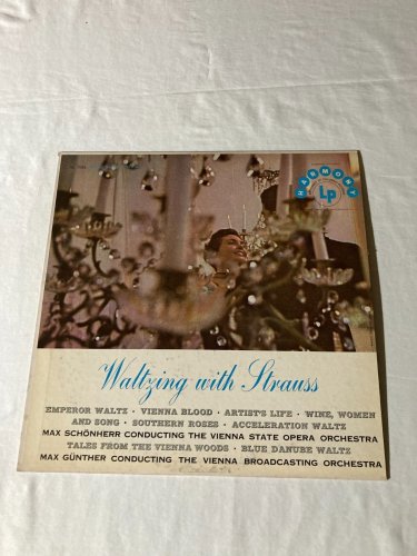 Max Gunther Waltzing With Strauss Harmony Records HL 7061 LP ~ Vinyl NM *