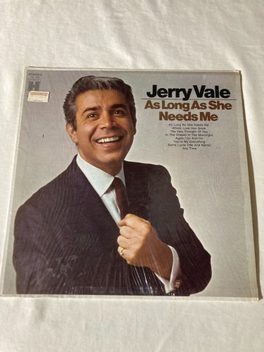 Jerry Vale-As Long As She Needs Me LP-Harmony HS 11298 Shrink LP ~Vinyl NM *