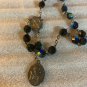 VINTAGE SAINTE ANNE DE BEAUPRE POCKET ROSARY M-464 *