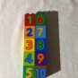Lego Replacement Parts LEGO Duplo Numbers 1-10 Blocks Bricks 10 Pieces L-71
