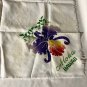 Aloha Hawaii Scarf Flower With Intention Frayed Edging T-14