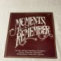 MOMENTS TO REMEMBER BU4430 LP~Vinyl VG++ *