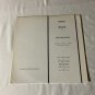 William Byrd Madrigals, Motets, Anthems & Keyboard Music MHS 877  LP~Vinyl NM *