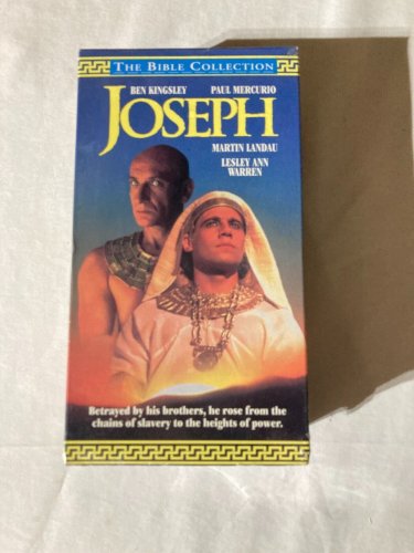 JOSEPH The Bible Collection Ben Kingsley, Martin Landau 2 VHS New-Sealed