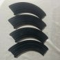 4- Pieces Tyco 9 1/4" Radius Track Number 5749 Pre-owned L-14