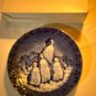 1974 MARMOT MOTHERS DAY PLATE "PENQUINS"