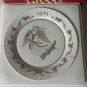 Copeland Spode Christmas Plate Angel Ding Dong RARE w Collector Box COA NIB 1971