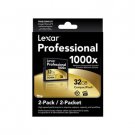 Memory 150MBs Lexar professional CF 1000X UDMA7 CompactFlash Card 32GB