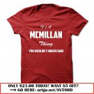 its a mcmillan thing you wouldnt understand