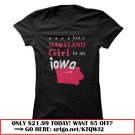 just a maryland girl in an iowa world  -state map