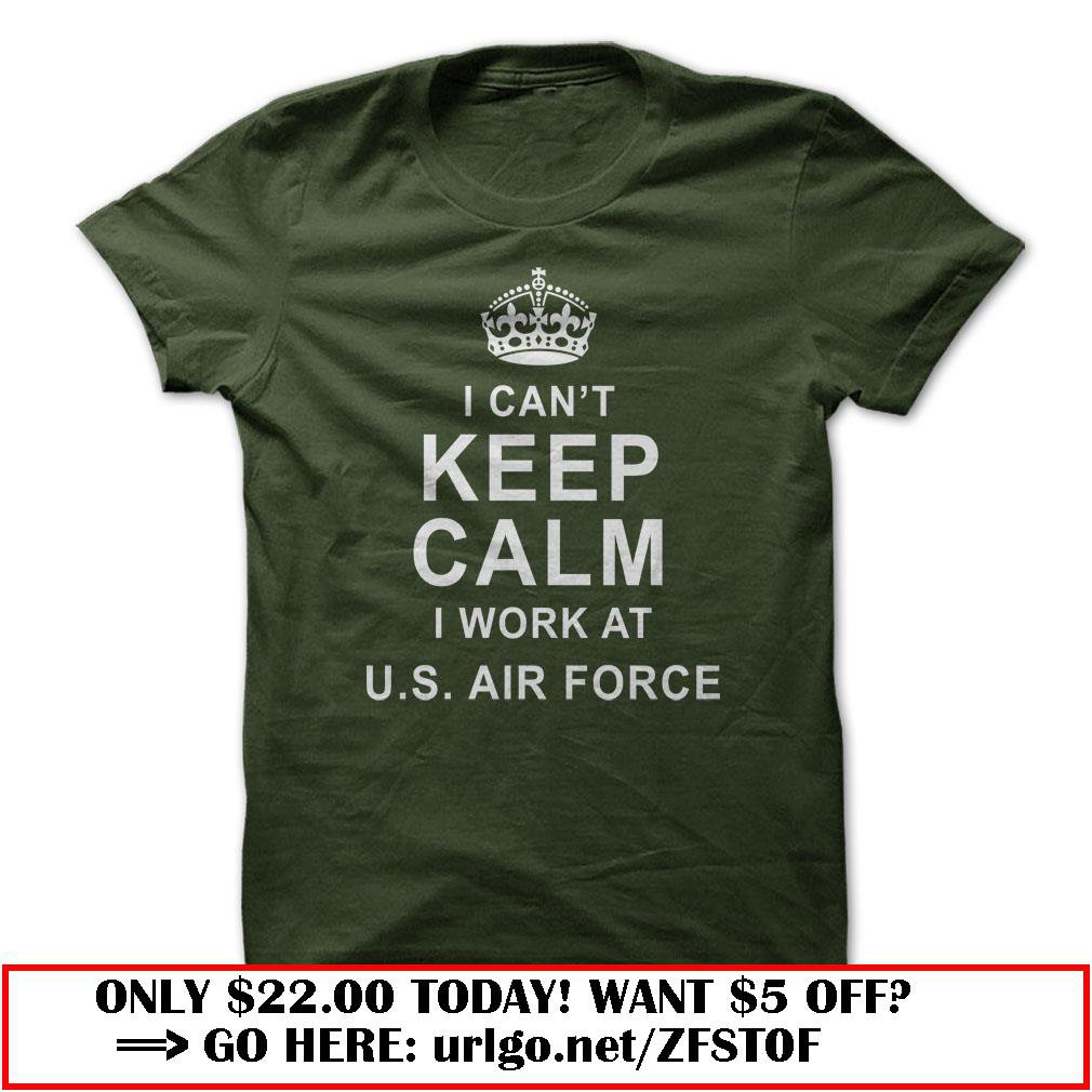 us air force  -i cant keep calm