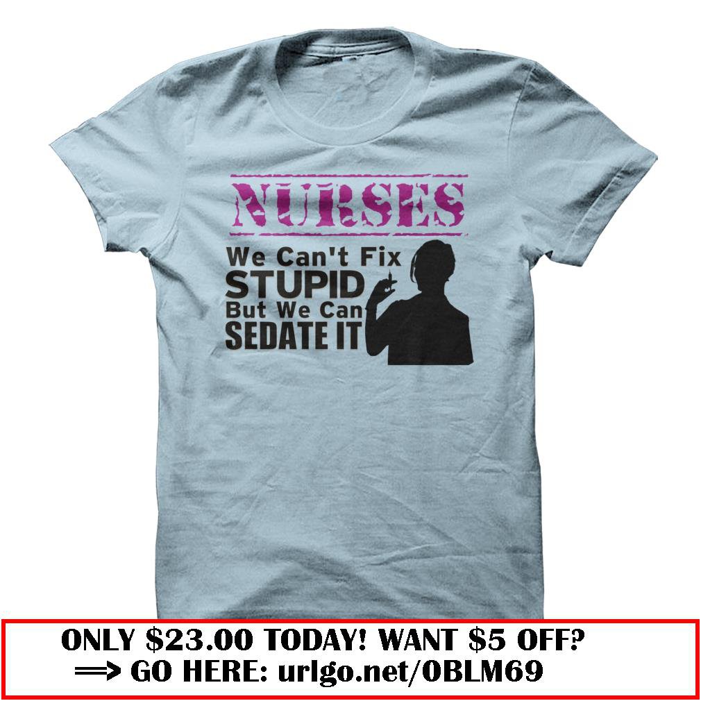 nurses sedate it