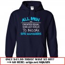 site manager  -all men