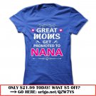great moms get promoted to nana greatmom nanagift